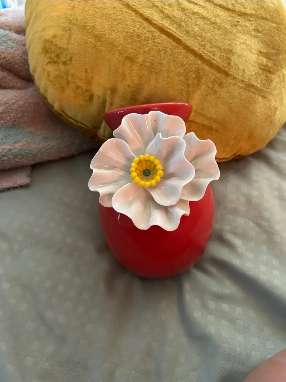 Anthropologie bright red